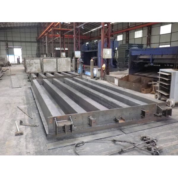 Platform Weighbridge Truck Scale , Vehicle Weight Scales SCS 3x18m 120 Ton 12mm Thickness