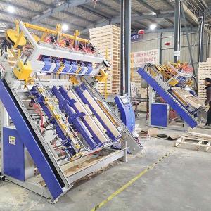 Quality Automatic Storti Block Pallet Production Line Nailer Machine for sale