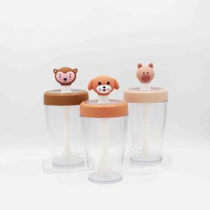 Quality 430ml Clear Tritan Plastic Water Bottle Juice Cold Drinking Bottle for sale