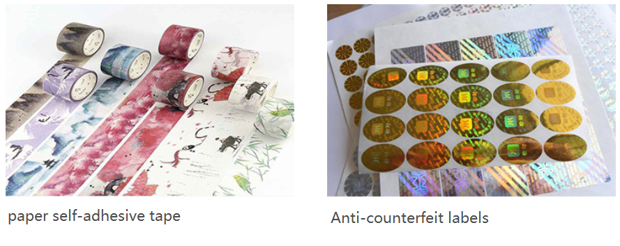 Digital Foil Stamping Varnishing Label Enhancing Machine With 3D Shining Effect