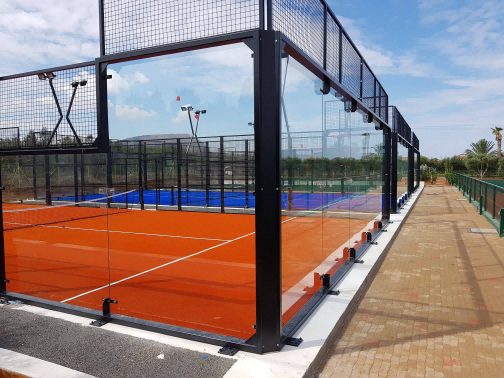 Customizable Padel Court 30 Meters Padel Tennis Court Panoramic Padel Court
