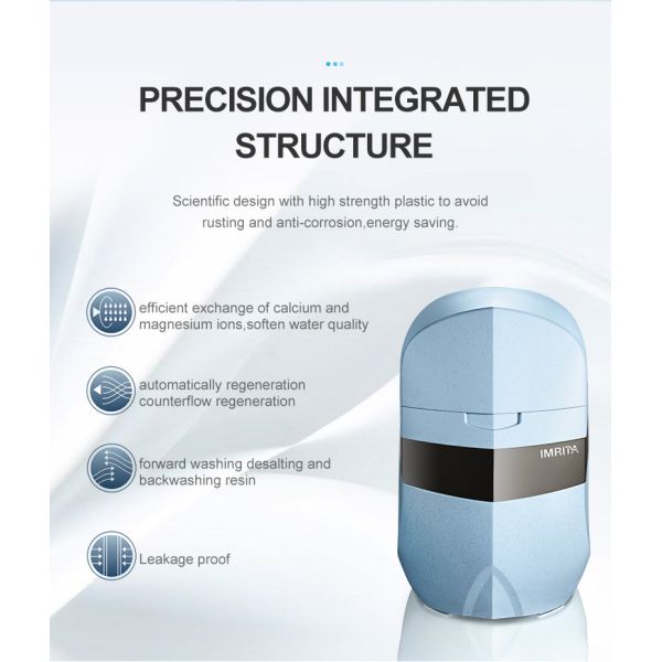 Practical Whole House Water Softening System Ion Exchange Rustproof