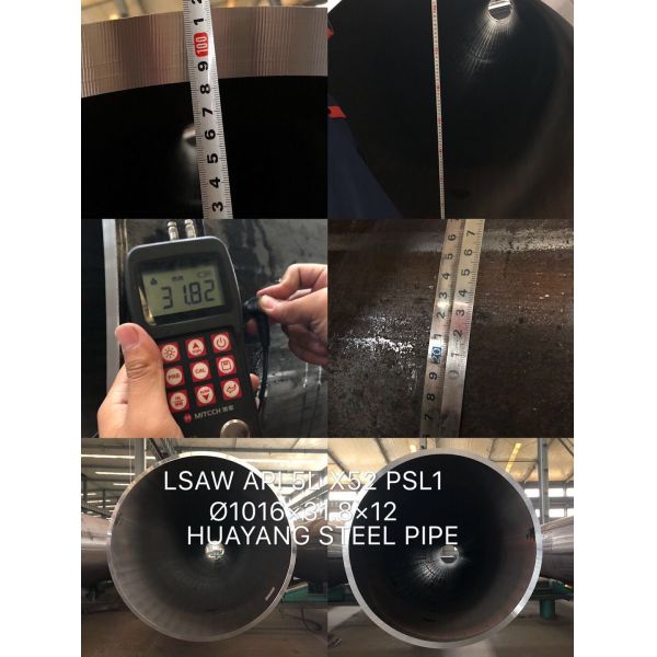 Construction S355JRH S275JR 3PE Electric Fusion Welded Pipe