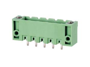 Quality Green Pluggable Screw Terminal Block 5P Header Support Customerization for sale