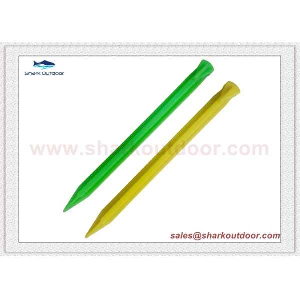 Outdoor Camping and hiking gear eco friendly PP or ABS awning peg