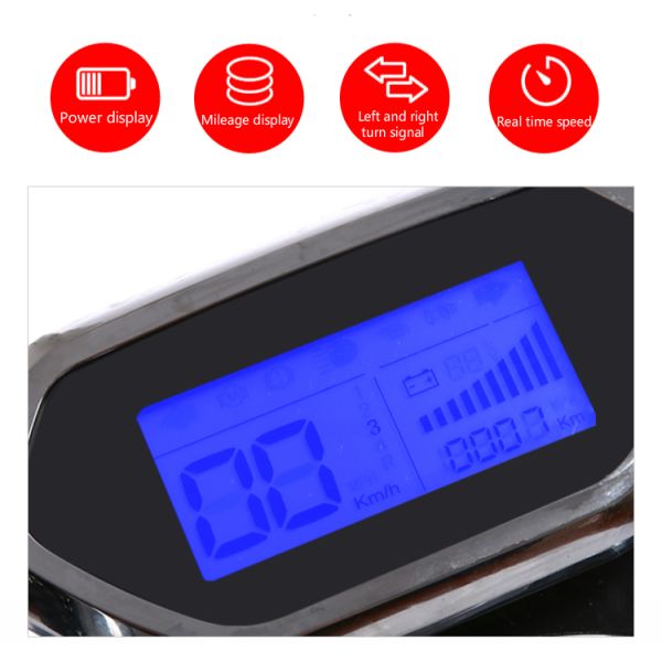 Harleyment Electric Scooter For Ladies Women 1500w Two Adults 2 Removable Batteries