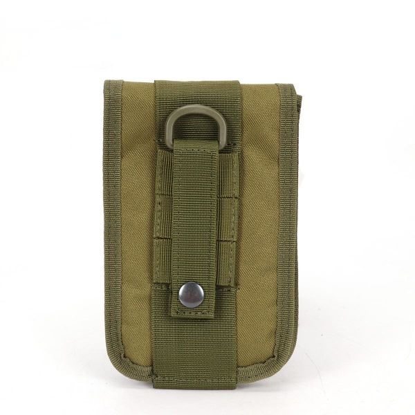 Outdoor Phone Hanging Tactical Waist Bag 6 Inch With Molle System And Wallet