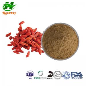 Quality Herbway Superfood Powder CAS 107-43-7 Wolfberry Extract Goji Berry Extract 50% Polysaccharides for sale