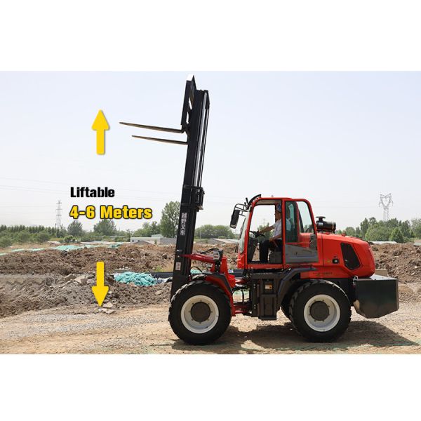 20ft Automatic All Terrain Forklift