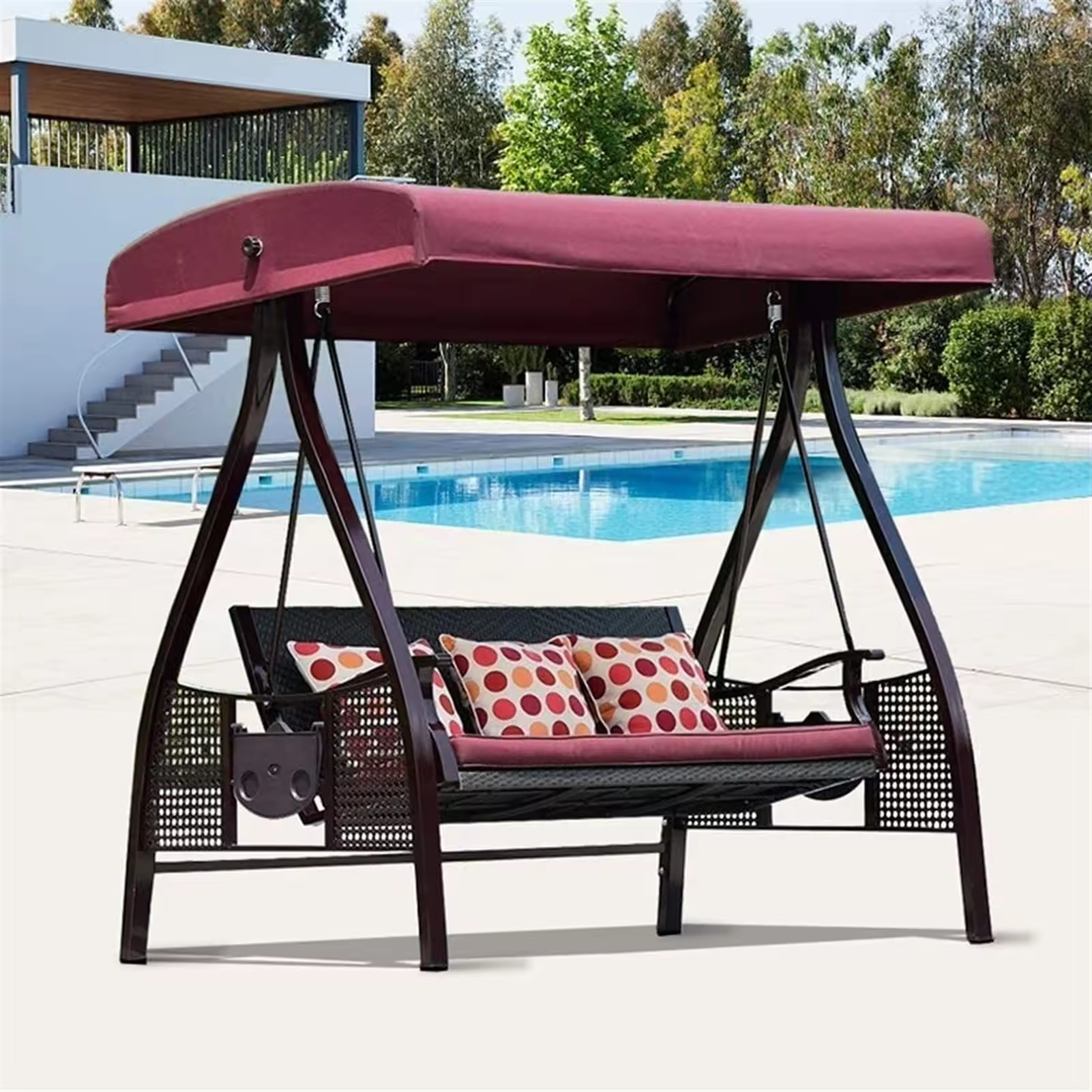 Hammock 3 Seater Garden Swing Customized Three Seater Swing Seat