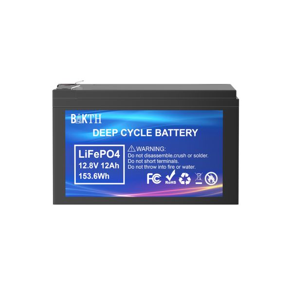 Wholesale BAKTH-32700-4S2P 12.8V 12Ah LiFePO4 Battery Lithium Ion Battery Pack for Electric Bicycles