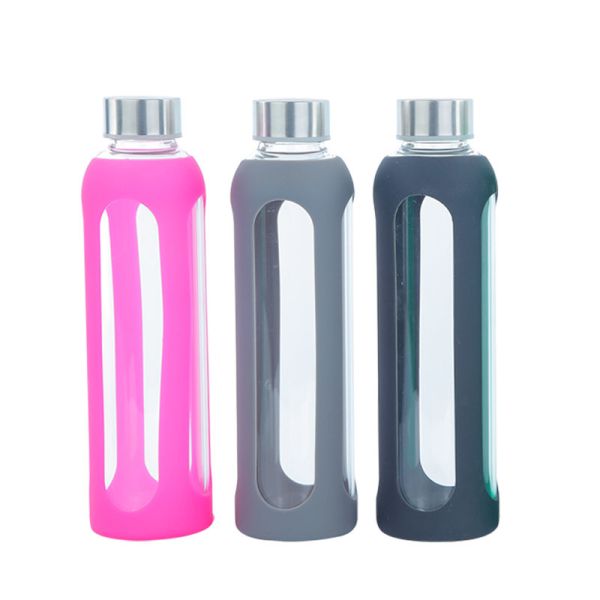 Wholesale 18oz Borosilicate Water Bottles|FDA-LFGB Certified Bulk Discount + Free Logo Engraving