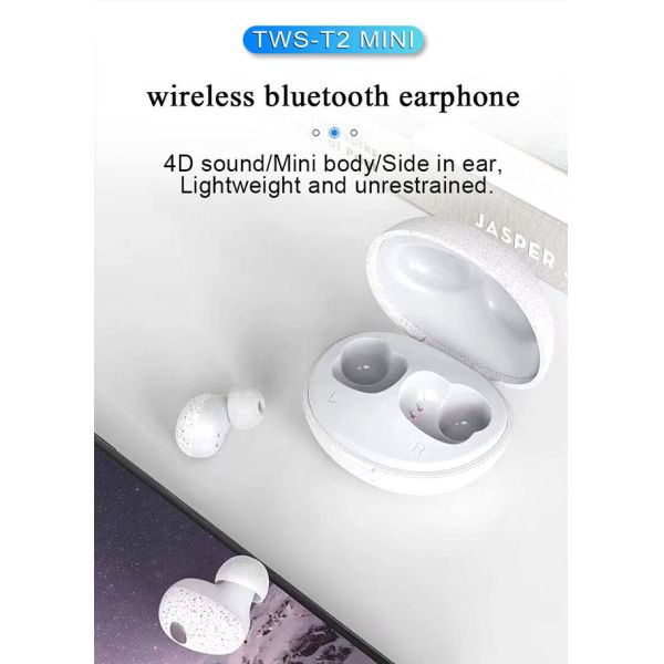 FCC Certificate Black Realtek Chipset Tws Bluetooth Earbuds