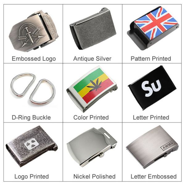 Automatic Slide Metal Buckle Nylon Belt 135cm Tactical Web Belt