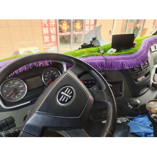 JAC 600Nm Used Dump Truck 350HP Column Plate Cargo Truck