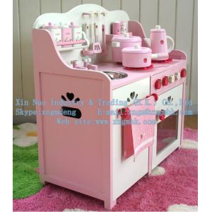 Quality Wooden kitchen toys, wooden simulation kitchen, wooden package Kitchen Toys for sale