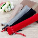 Flannel pen bag thickened flocked pen bag double-sided flannel pen bag