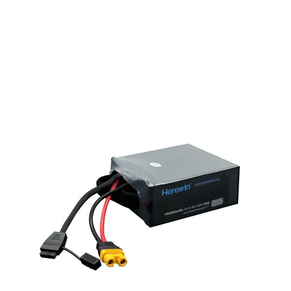 Herewin Agricultural Drone Battery 16000mAh 14S 53.2V 25C LiPo Soft Pack Battery For UAVs