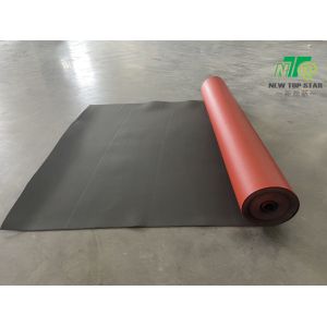 China 140kg/M3 High Density Rubber Underlayment EVA Black Foam Underlayment on sale