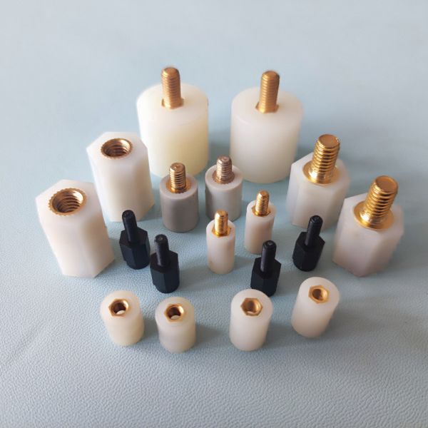 M5X9MM - 20MM Nylon Pillars PCB Board M4 Round Standoff Spacers ISO 9001