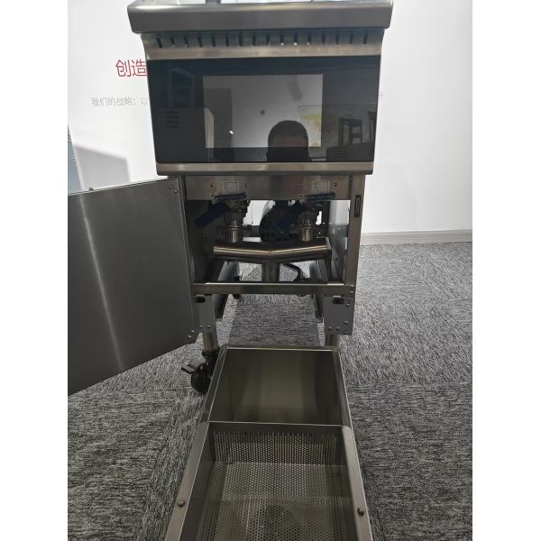 OFE-213L 14.3kw Power Touchscreen Smart Panel Electric Open Chips Fryer Machine