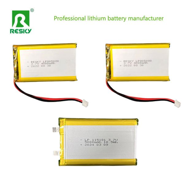 Rechargeable Lipo Batteries Lithium Ion Polymer Battery Cell 606090 3.7V 4000mAh