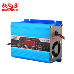 Quality 12v 10a Fully - Automatic Battery Charger Agm / Gel And Lead-acid Car Batteries for sale