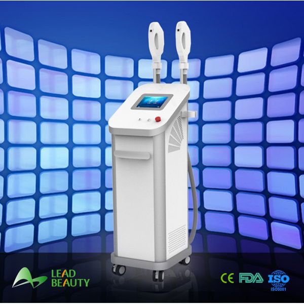Buy Professional 2 handpiece pain free hair removal SHR ipl machine at wholesale prices
