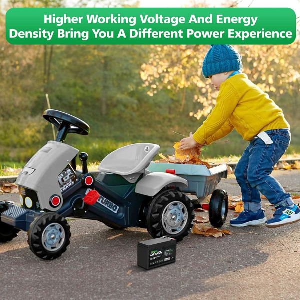 8AH 12 Volt Rechargeable Lithium Ion Battery Deep Cycle NCM BMS