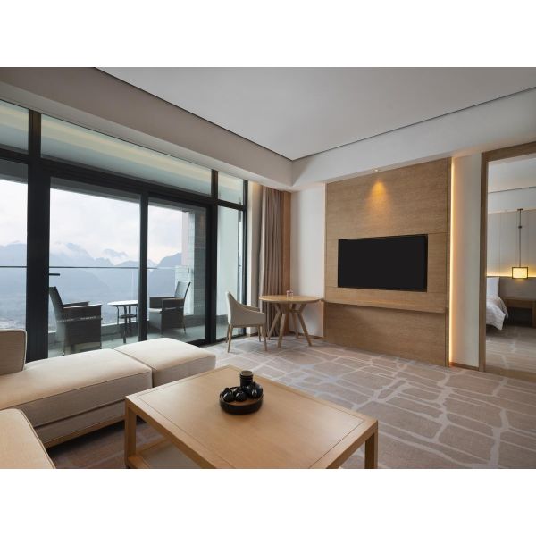 Customized Modern Hotel Room Furniture Bedroom Set For 5 Star Luxury Hotel