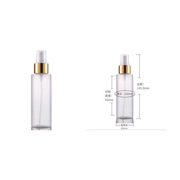 PET Plastic Spray Mist Bottles With 10ml 20ml 30ml Capacity