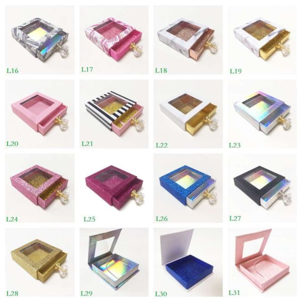 Coated paper Lash Packaging Box