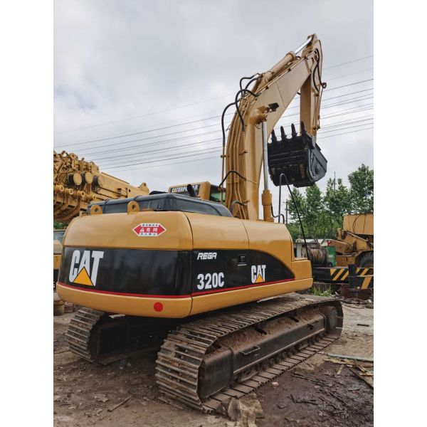 2015 Excavator Machine Africa Excavator Good Condition Big Buckect AC Second Hand CAT320CL Japan