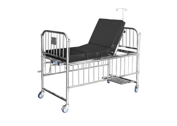 Buy Stainless Steel Manual Children Hospital Bed Two Function Molibe at wholesale prices