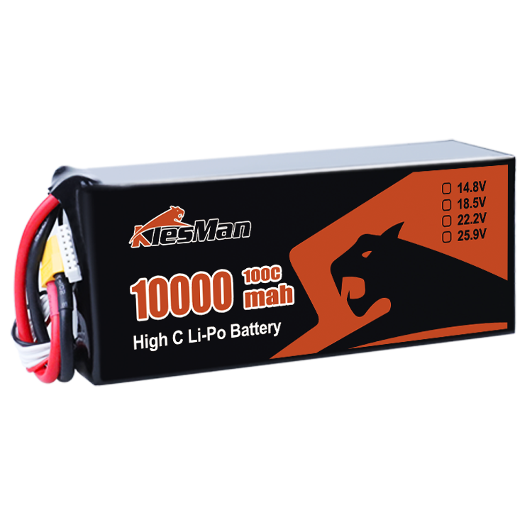 Quality FPV Drone Battery 6S 22.8V 10000/12000/16000/22000mAh 100C LiHV Long Life Lipo Battery for 7inch 10inch 13inch 15inch FPV Drone Battery for sale