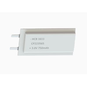 Quality CP223565 750mAh Li MnO2 Lithium Pouch Cell for sale