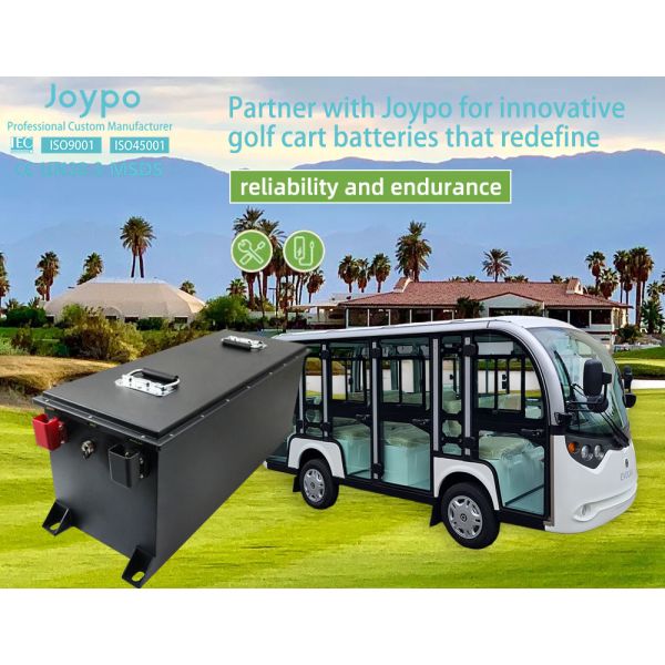 200Ah 72V Golf Cart Batteries Replacement 15360Wh For Shuttle Minibus
