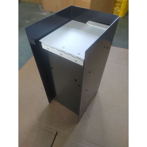 Outdoor Parcel Drop Box with Large Storage Capacity and Post Mount Style Carbon Steel