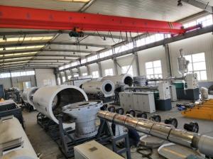 Quality 800kg/H HDPE Jacket Pipe Extrusion Line For Pre Insulated Pipe for sale