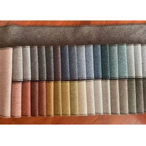 Yarn Dyed Chenille Sofa Fabric 100% Polyester For Furniture