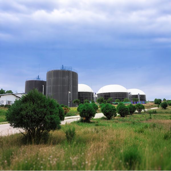 Heavy Duty Glass Fused Bolted Steel Storage Tank RAL5013 Cobalt Blue For Water Treatment Plants