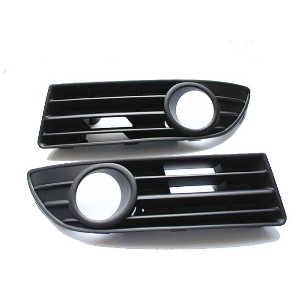 High Hardness Grille Moulding Black Car Fog Lampshade For Audi A3 / A4 / A6L / Q5