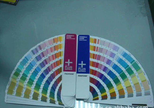 Coated / Uncoated CU Colour Shade Card Formula Guide With 1867 Colors