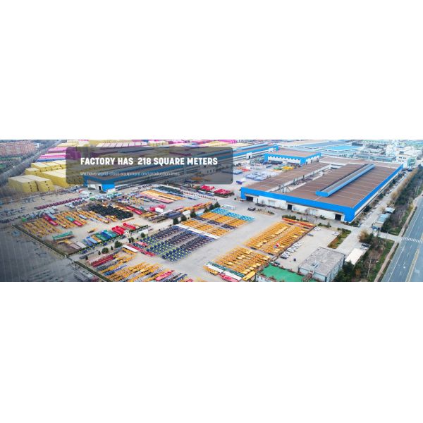 Concave Beam Extendable 3 Axle 100 Ton Lowboy Semi Trailer