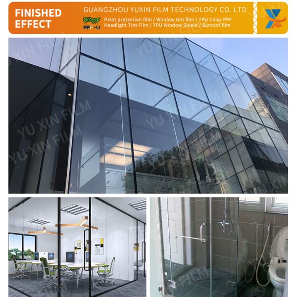 4Mil Explosion Proof Film Anti Shatter safety Film For Building Windows