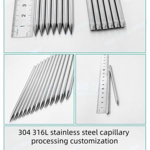 304 316L Stainless Steel Capillary Medical Accessories Processing