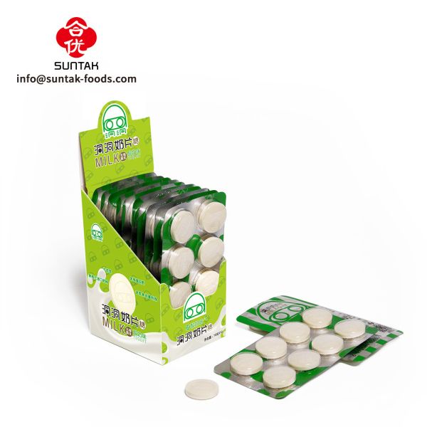 Hot seller Milk Flavored Candy Chewy Sweet Milk Tablet