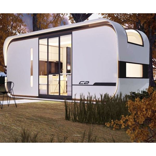 Chinese Modern Design Apple Cabin Mini Capsule House Home Furnishings Smart lock