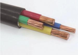 Quality Multimode HDPE Sheath Fiber Power Cable , 4 Core Hybrid Fiber Copper Cable for sale