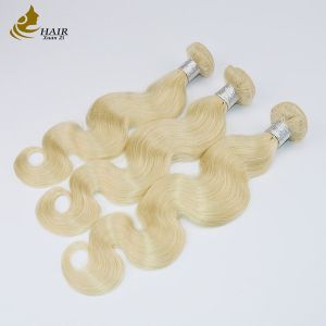 Quality Body Wave Blonde Ombre Remy Hair Extensions 22 Inch for sale